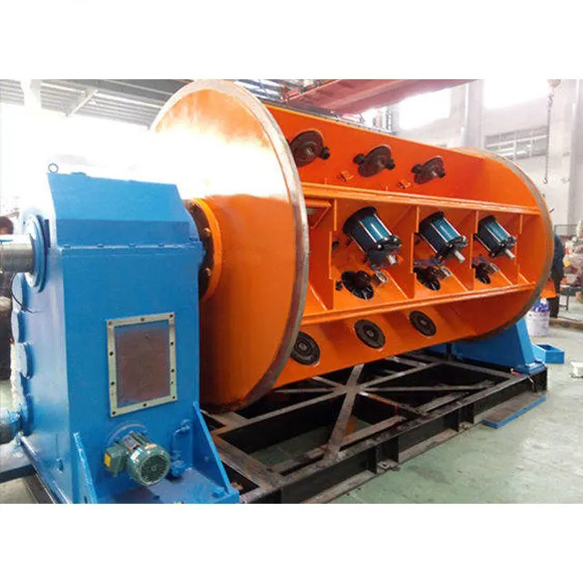 New Brainpower BRN630P-EN 75KW Inverter Motor Magnetic Brake Automatic Double Twist Bunching Winding Machine