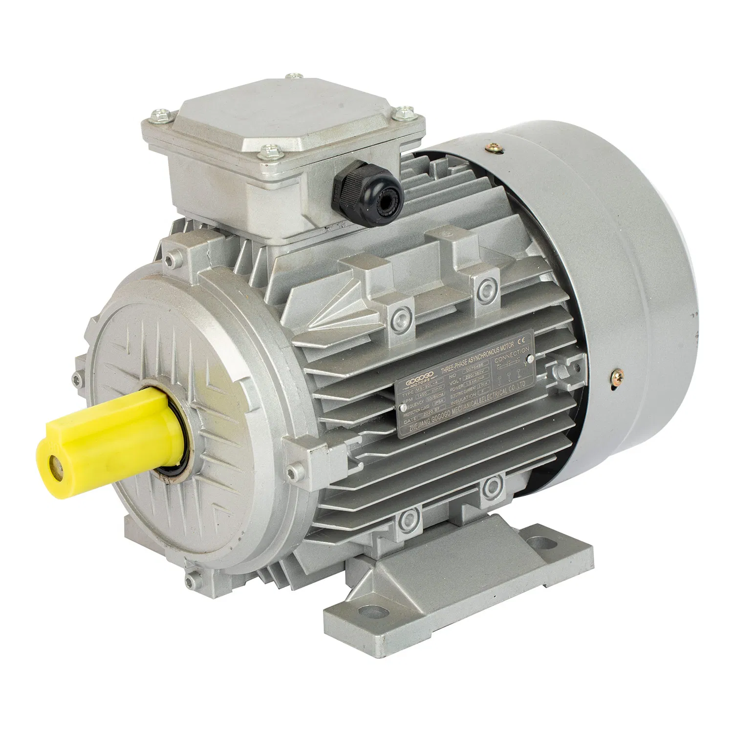 High-Efficiency Three Phase Induction Motor for Industrial Applications