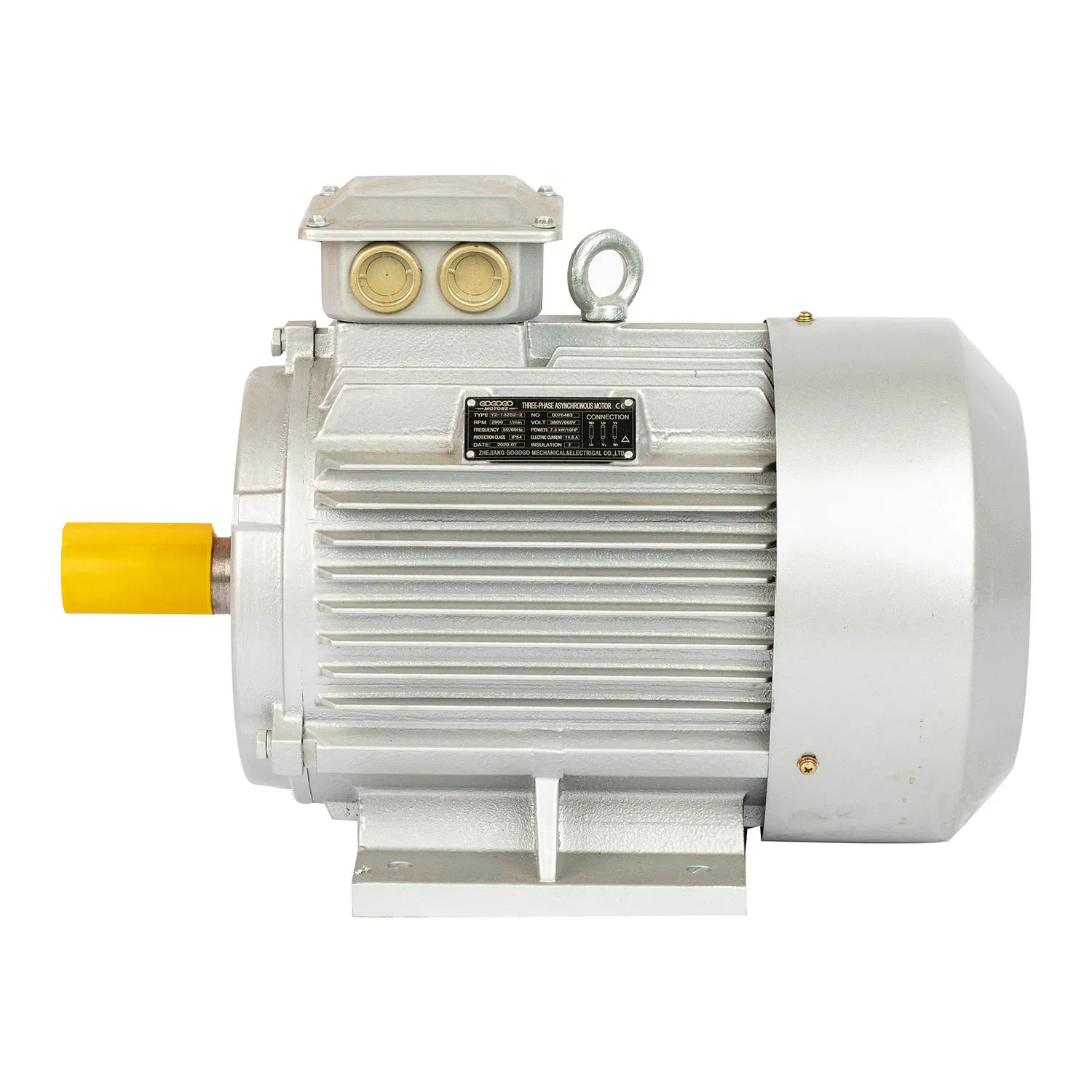 High-Efficiency Three Phase Induction Motor for Industrial Applications