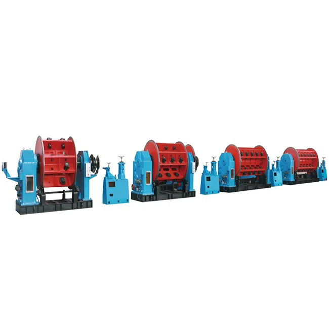 New Brainpower BRN630P-EN 75KW Inverter Motor Magnetic Brake Automatic Double Twist Bunching Winding Machine