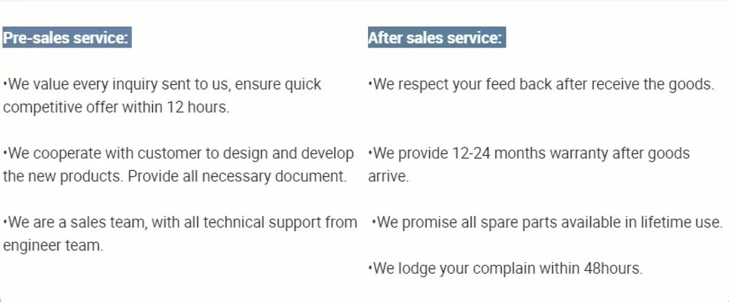 Factory Advantages