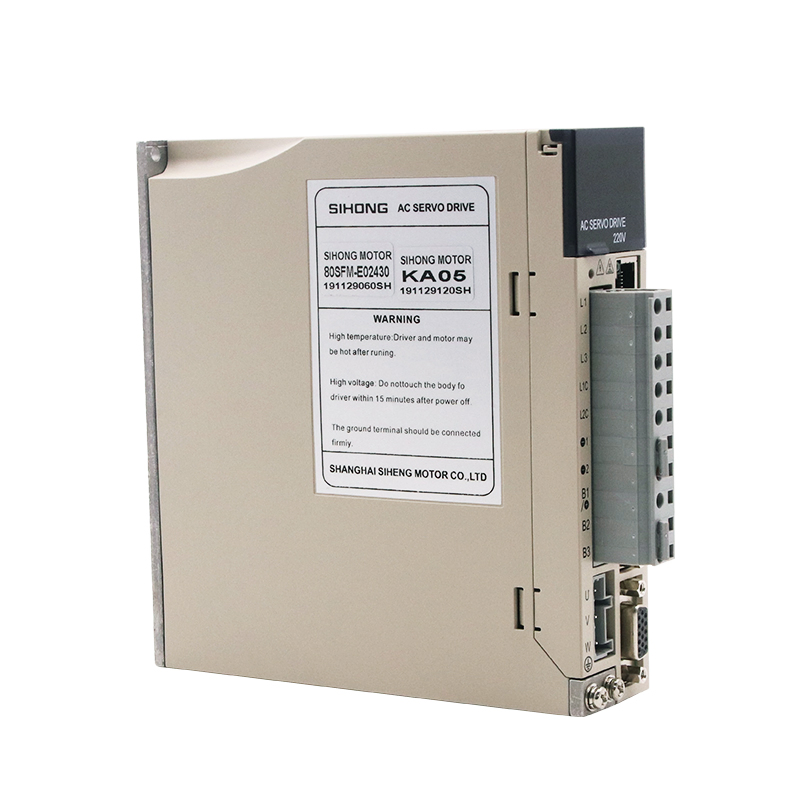 400W CE Quality AC Servo Motor 60mm 220V 1.27nm Driver