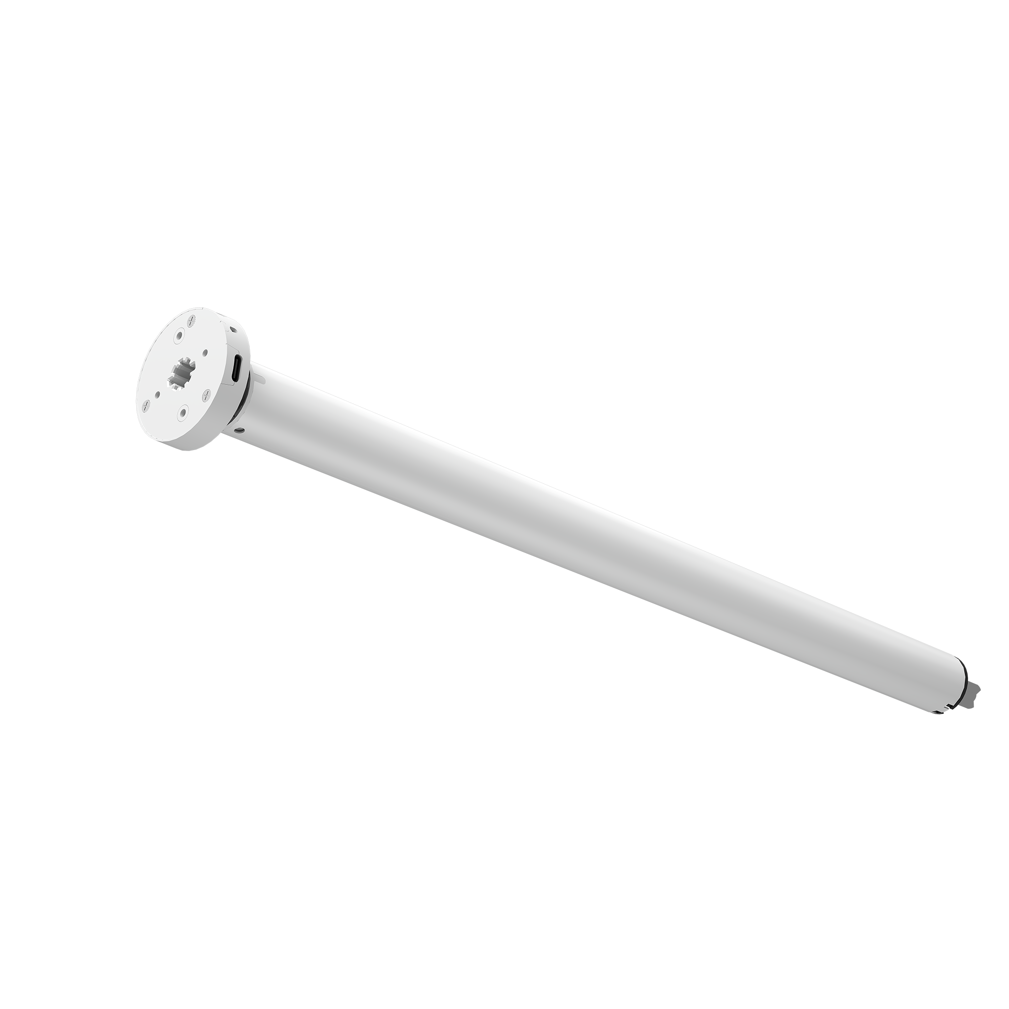 Smart Tubular Motor Electronic (WSERD30-B) With Rechargeable Lithium Battery Quiet Tube Motor For Smart Home Automation