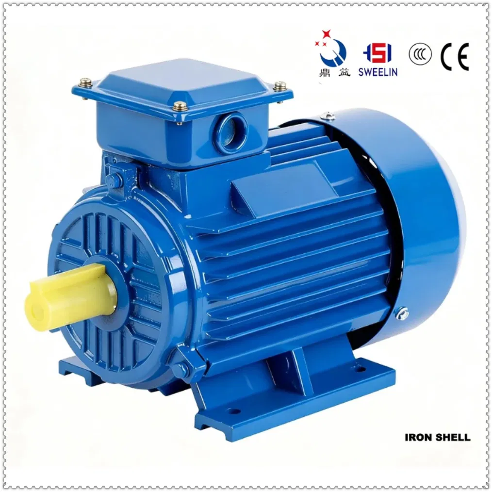 Y2 Ye2 Ye3 Series Three Phase AC Electric Motor 220V-380V-660V 2pole 4pole 1HP 2HP 3HP 4HP 10HP 15HP 20HP 25HP 30hpasynchronous Indcution Motor Ie2 Ie3 Ie4 CE