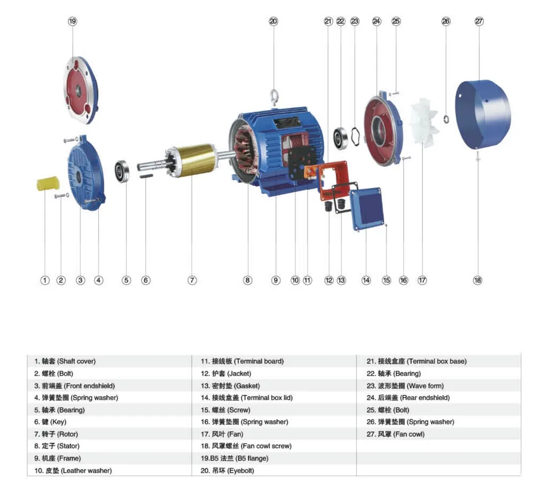 Motor Exploded View