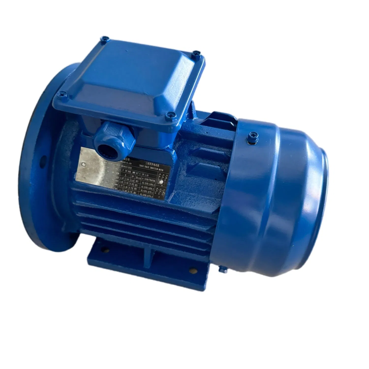 Variable Torque Three Phase Asynchronous Electrical Motor for Centrifugal Pumps and Fans Requiring Quadratic Torque Speed Curve