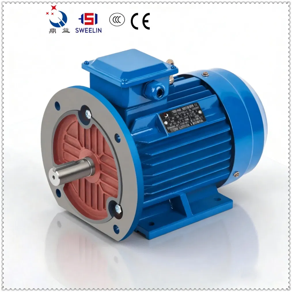 Y2 Ye2 Ye3 Series Three Phase AC Electric Motor 220V-380V-660V 2pole 4pole 1HP 2HP 3HP 4HP 10HP 15HP 20HP 25HP 30hpasynchronous Indcution Motor Ie2 Ie3 Ie4 CE