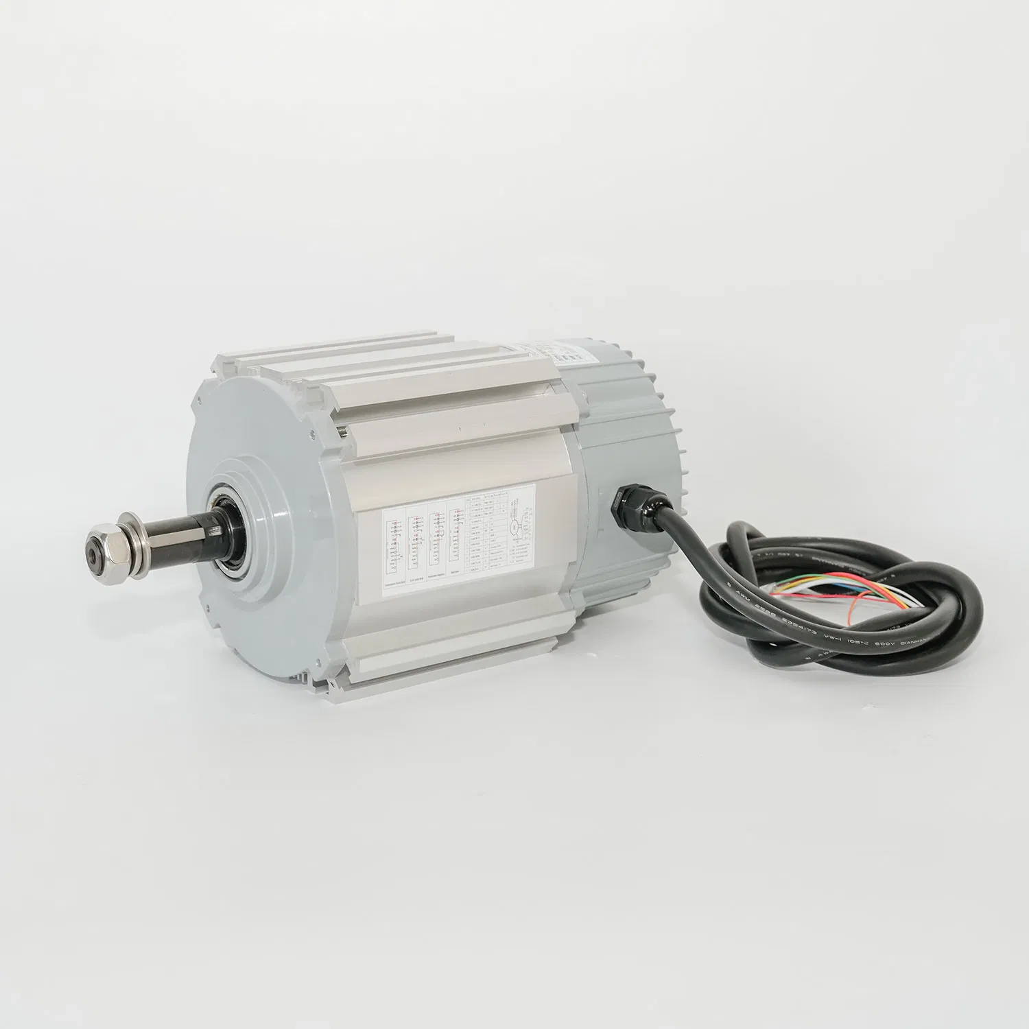 Brushless Permanent Magnet Motor for Exhaust and Ventilation of Poultry Farm