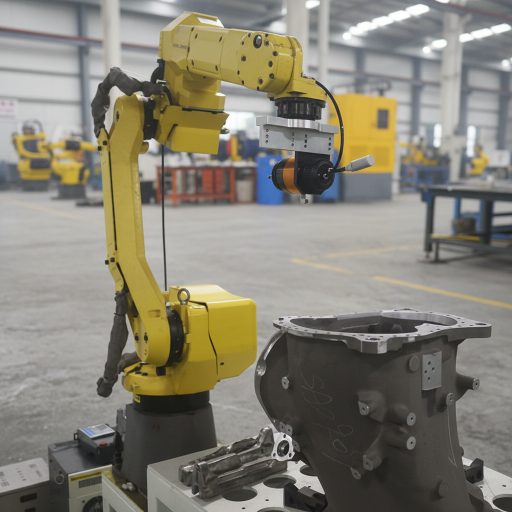 Automated Pouring Robot &amp; Industrial Robotic Systems for Precision Casting Production Lines