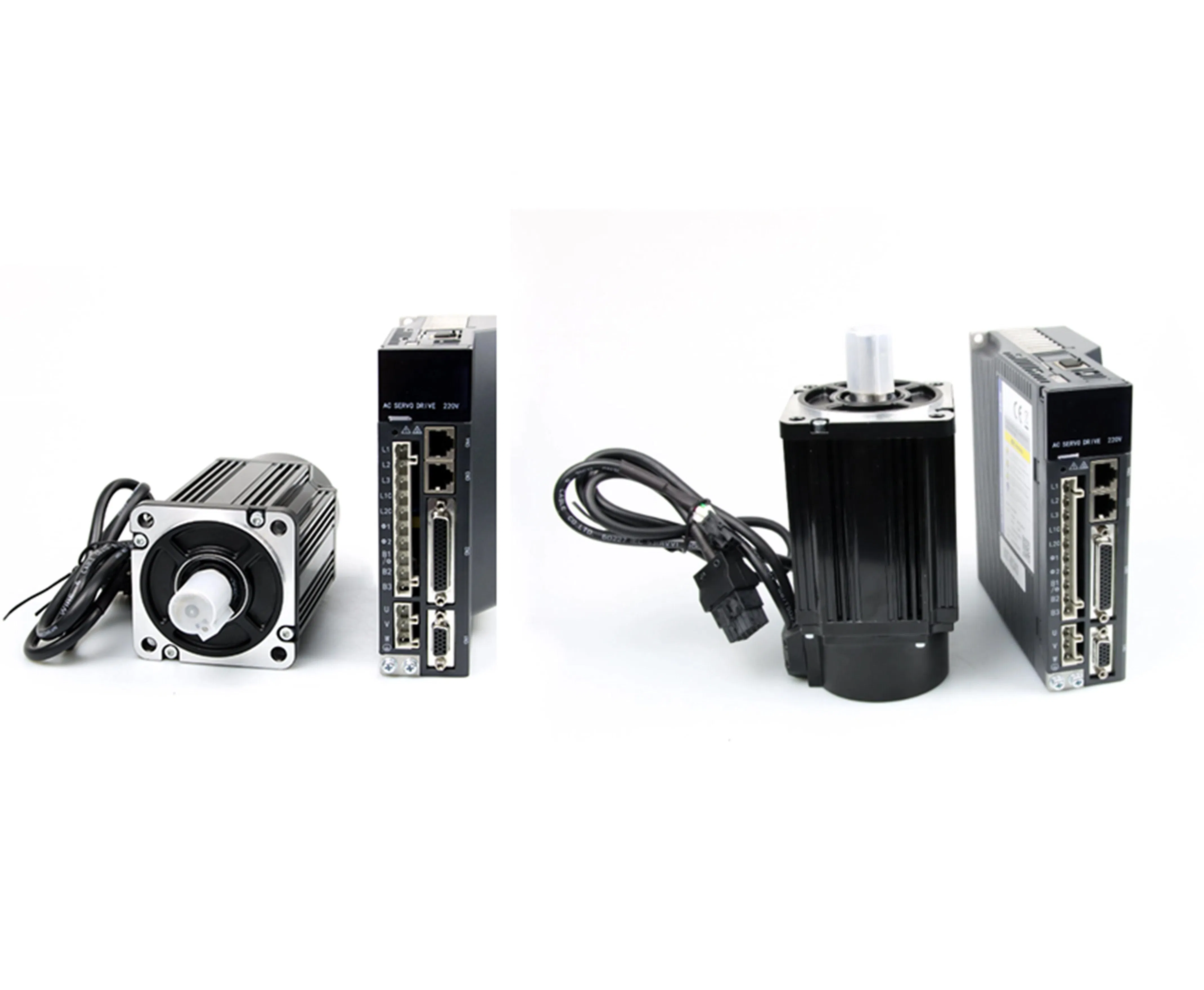 High-Performance AC Servo Motor 2000rpm~3000rpm Electric-Motor with Motor Drive for Industrial Equipment Components