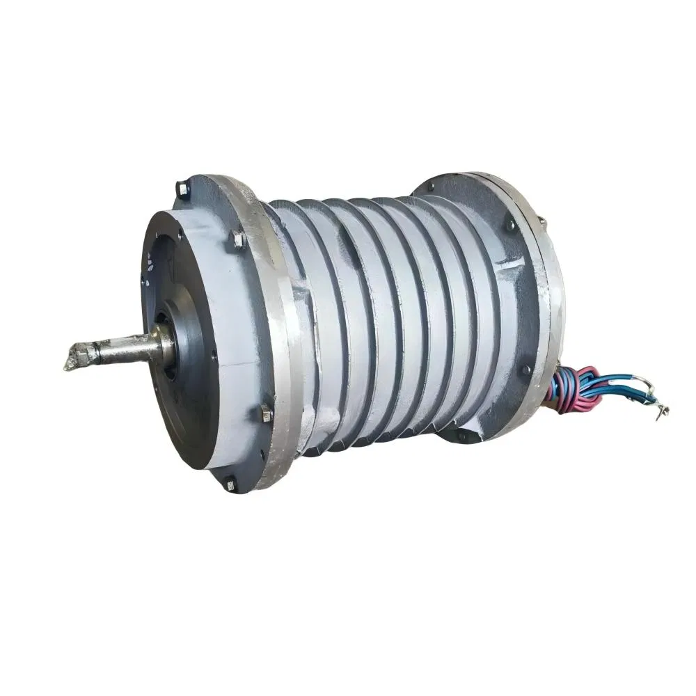 Durable Electric Roller Motor with Heavy-Duty Cast Iron Housing
