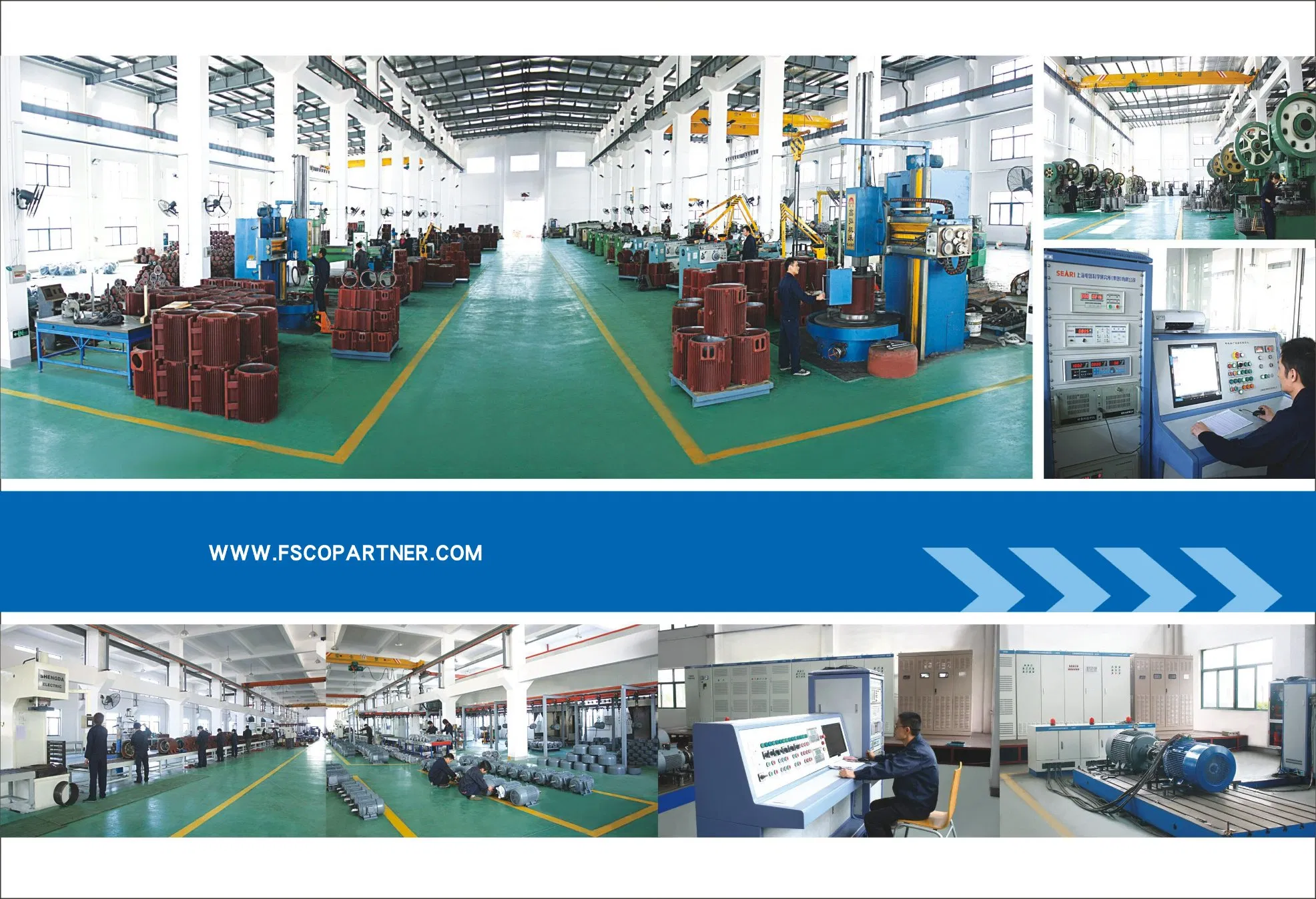 Ye2-225m-4 Heavy-Duty Cast-Iron Frame Electric Motor for Pump Fan Compressor Conveyor