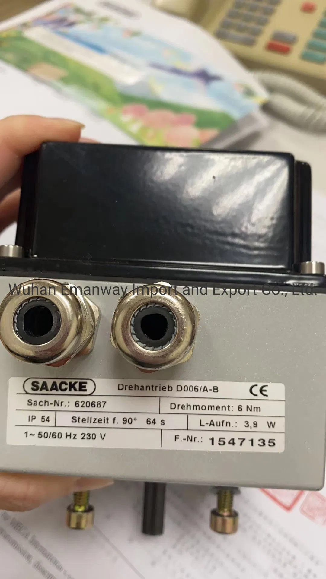 New and Original Saacke D025 50/60Hz/230V/5.9W D006/a-B Servo Motor