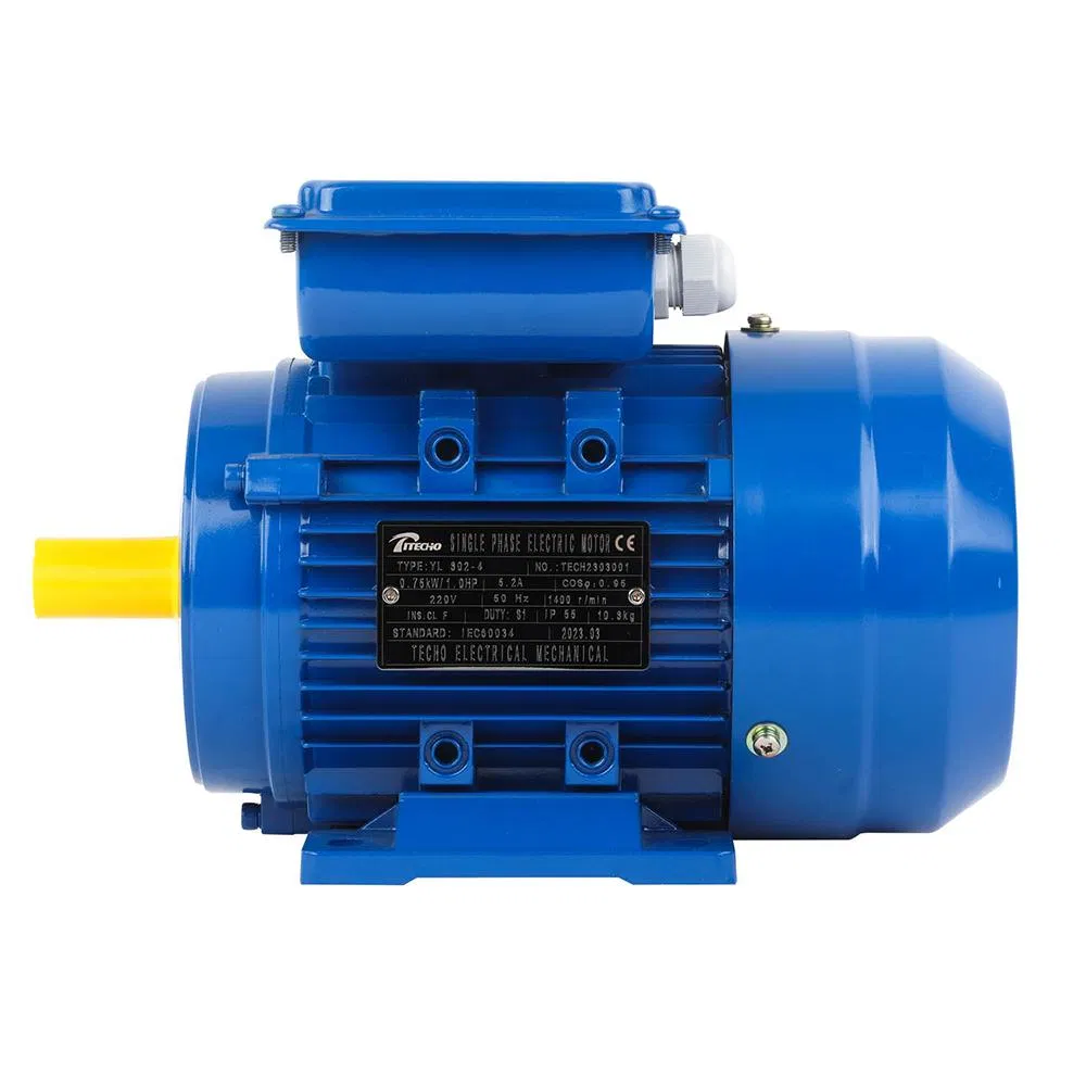 0.5HP/1HP/1.5HP/2HP/3HP/4HP/5.5HP Single Phase 220V/50Hz 100%Copper AC Electric Motor Hot Sale Electric Motor