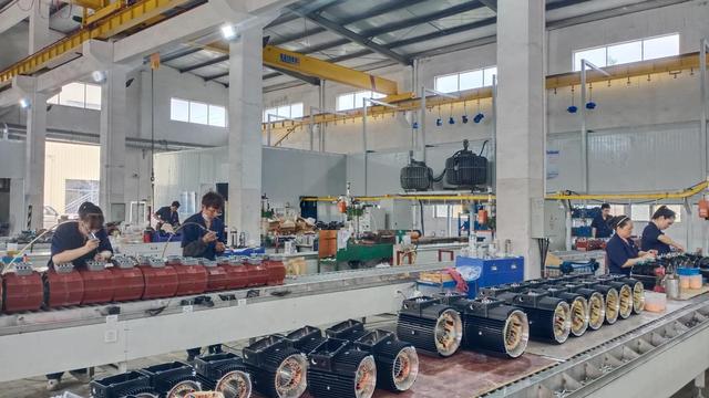 KPR Motor high-efficiency motor production line