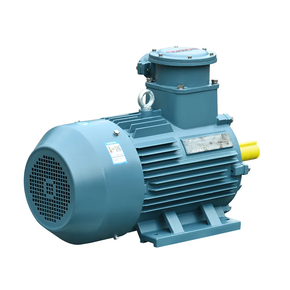 Alonmax Certified Flameproof Dustproof AC Explosion Proof Electric/Electrical Motors with PTC Space Heater