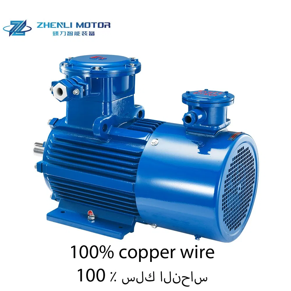 Explosion Proof Three Phase AC Aluminum Housing Electric Motor for Industrial Equipment