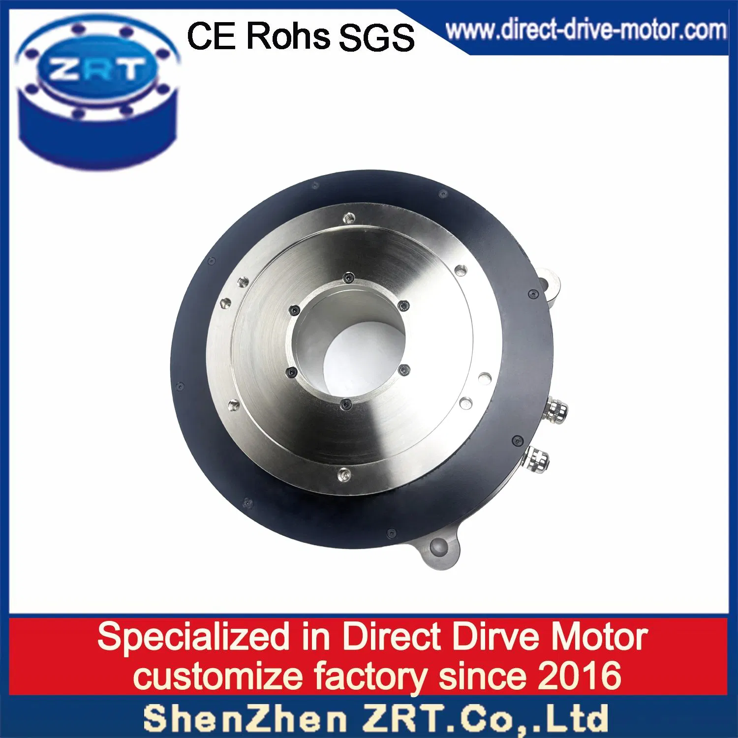 Zrt Industrial High Precision Direct Drive Rotary Motor for Rotary Assembly Machines