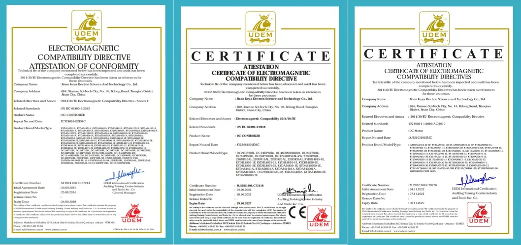Quality Certificates