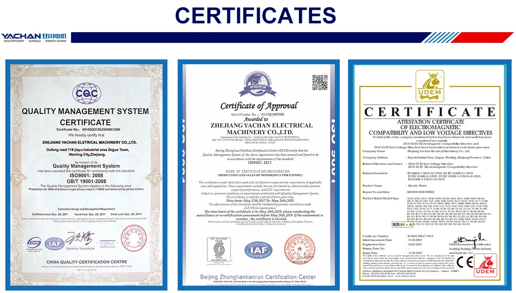 Certifications