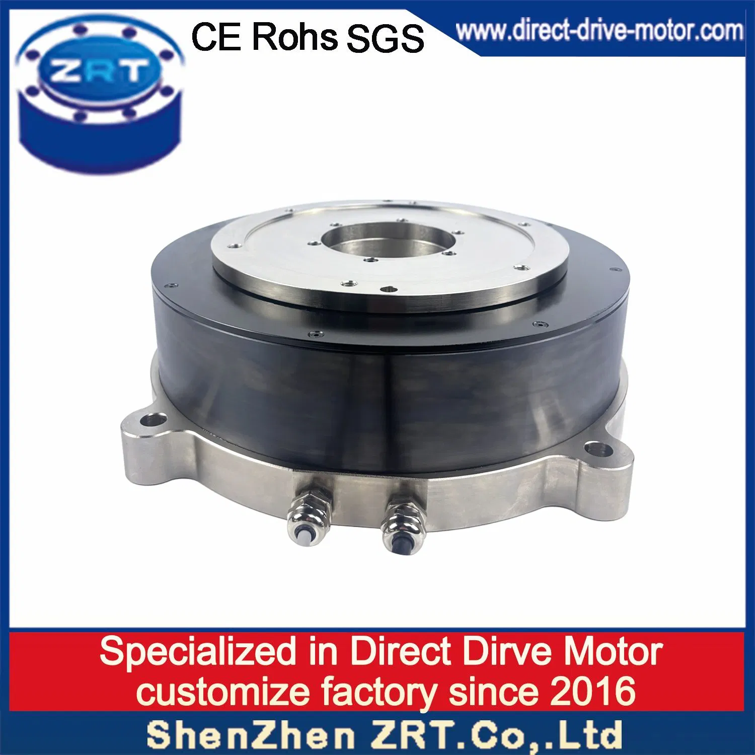 Zrt Industrial High Precision Direct Drive Rotary Motor for Rotary Assembly Machines