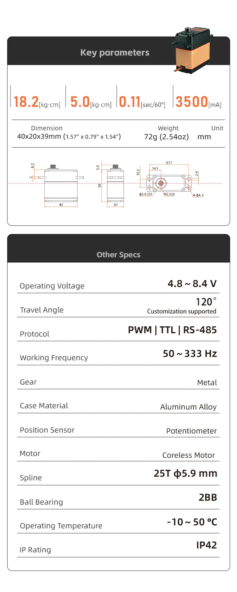 Servo Motor Detail 2