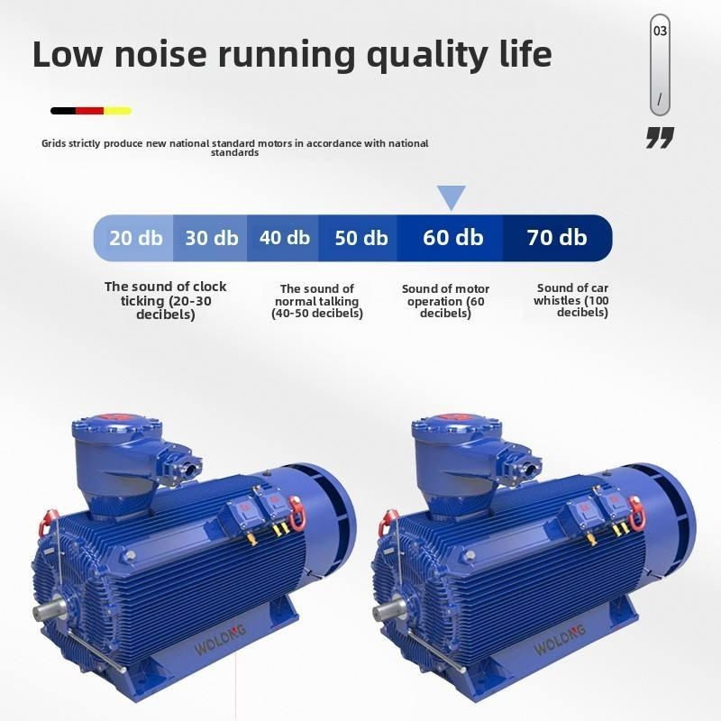 Cost Effective Yb3 High Voltage Three Phase Asynchronous Motor