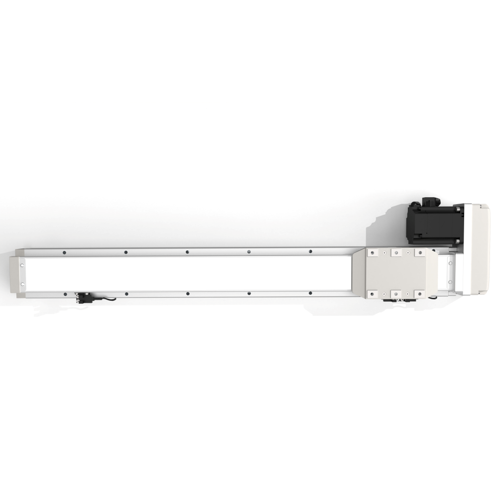 Fully Enclosed Embedded 4-Belt Linear Actuator High-Strength Aluminum Steel High Precision Compatible Nema 23 Motor For 3C PCB
