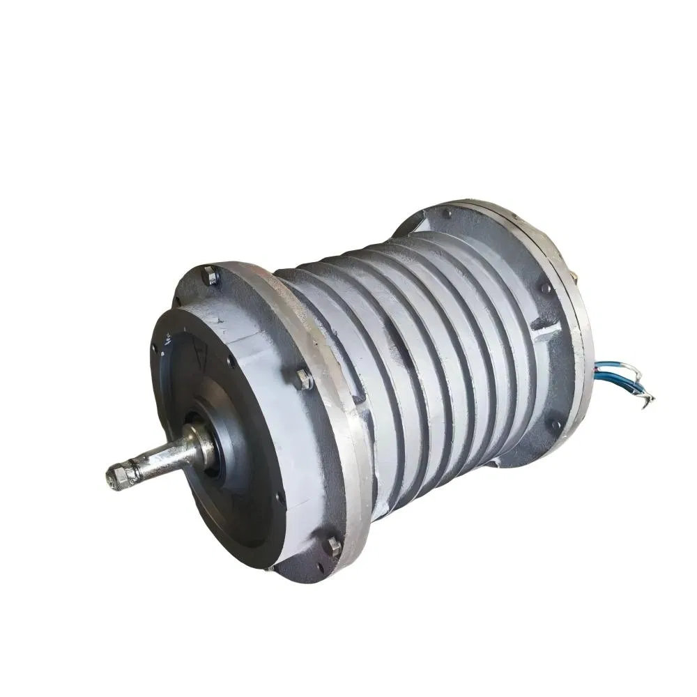 Durable Electric Roller Motor with Heavy-Duty Cast Iron Housing