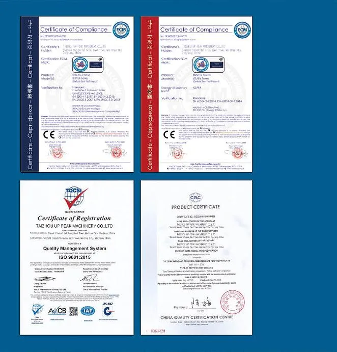 Quality Certificate
