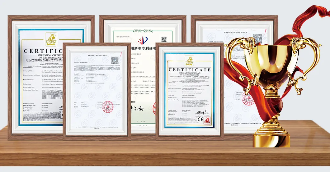 Certificates