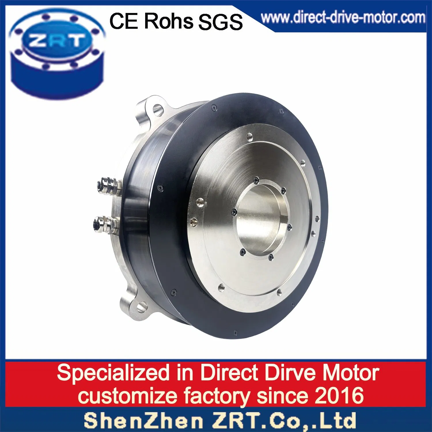 Zrt Industrial High Precision Direct Drive Rotary Motor for Rotary Assembly Machines