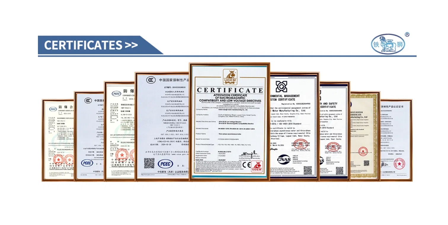 Certifications