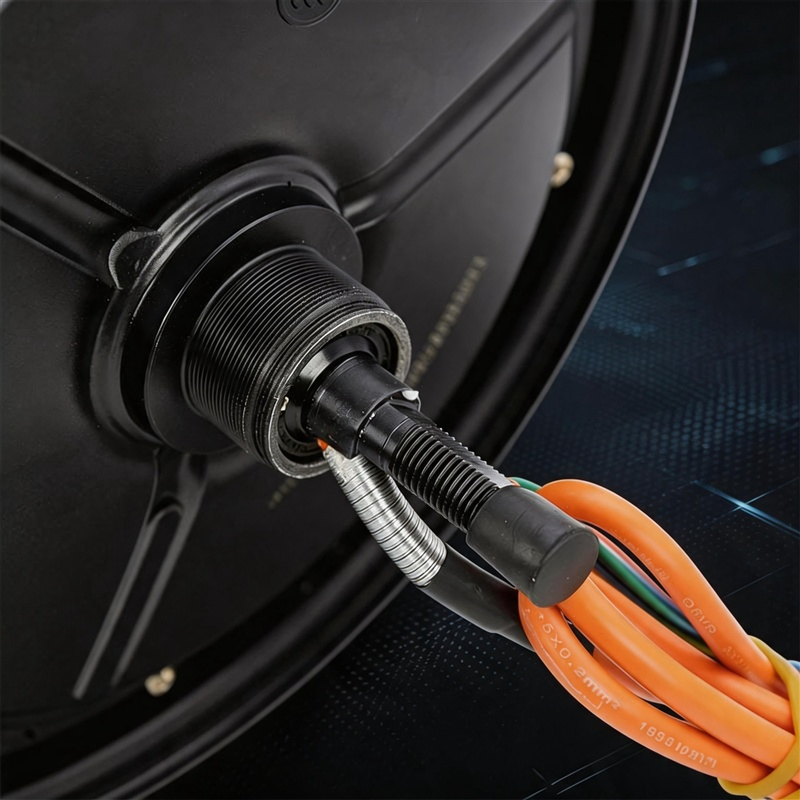 Brushless Core Built Hub Motor Reduce Electric Motor Daily Maintenance Cost