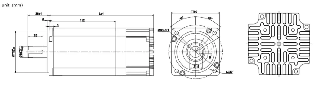 80mm Drawing