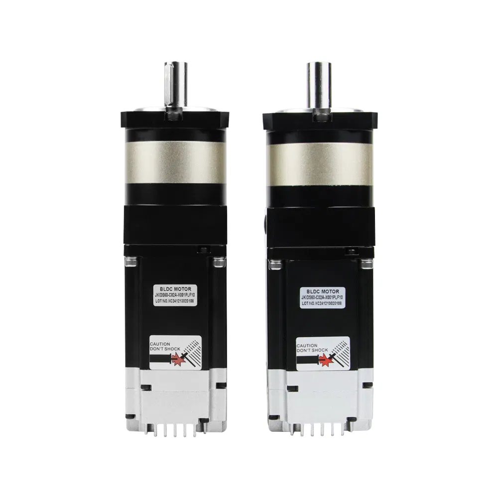 China Factory Jkids60-P01A 60mm 0.64nm 24V Brushless DC Servo Motor 200W 48V Integrated DC Servo Motor with High Performance