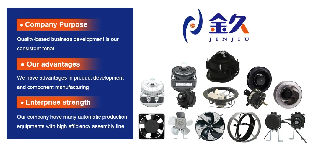 Condenser Refrigerator Cooling Blower Fan Motor