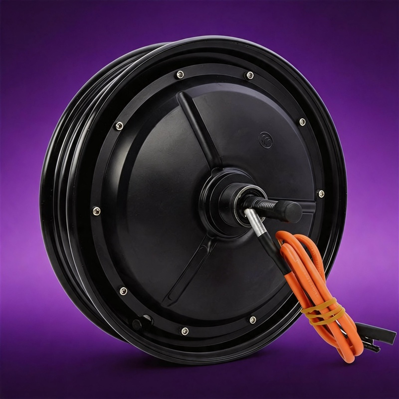 Brushless Core Built Hub Motor Reduce Electric Motor Daily Maintenance Cost