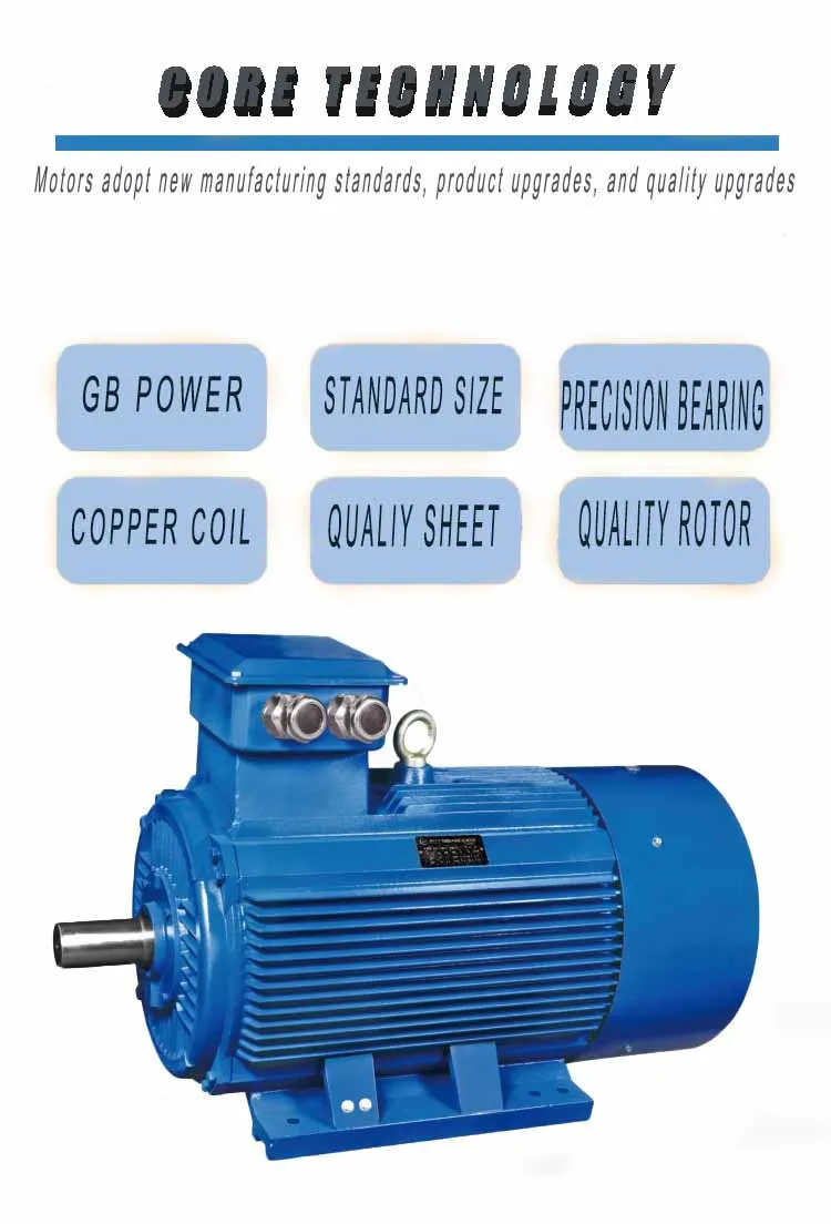 High Efficiency Asynchronous Motor