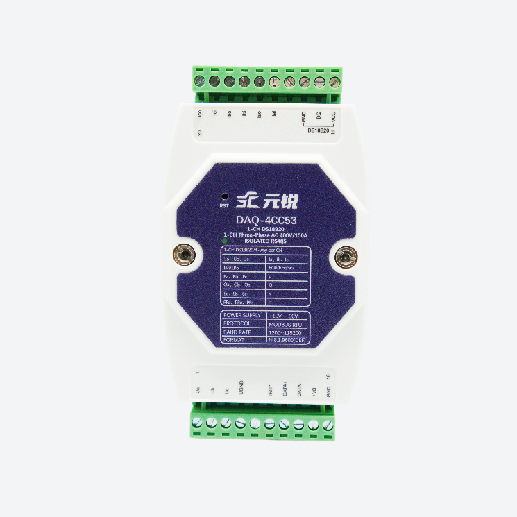 YMYS 3 Phase AC Voltage/Current/Power/Energy Meter 3 Channel 400V 100A Industrial Automation Data Acquisition Module RS485