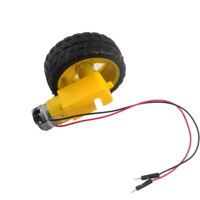 Good Quality Cheap Factory Price Dual Axis DC Gear Motor 12v DC Robot Motor Dual Shaft Gear Motor For RC Car