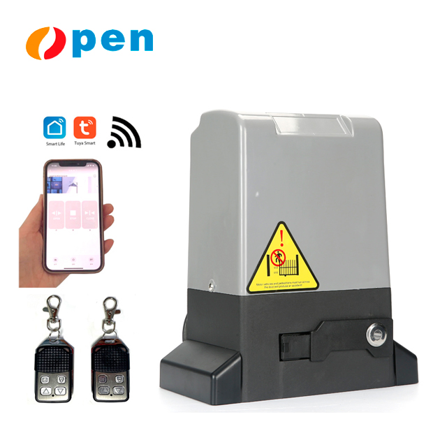 Automatic Door Operators Modern Design Sliding Gate Opener Kit with Heavy Duty AC Motor for 1600 Pounds Slide Gates