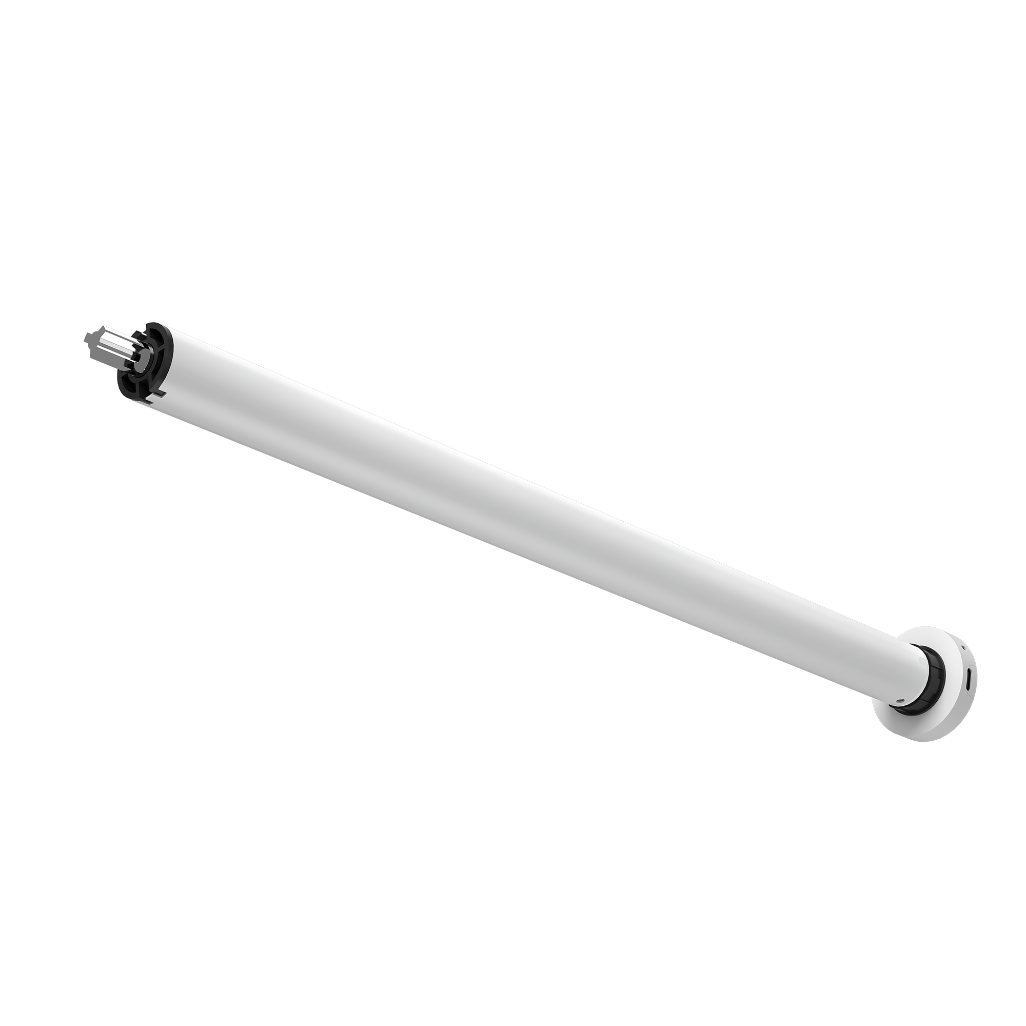 Smart Tubular Motor Electronic (WSERD30-B) With Rechargeable Lithium Battery Quiet Tube Motor For Smart Home Automation