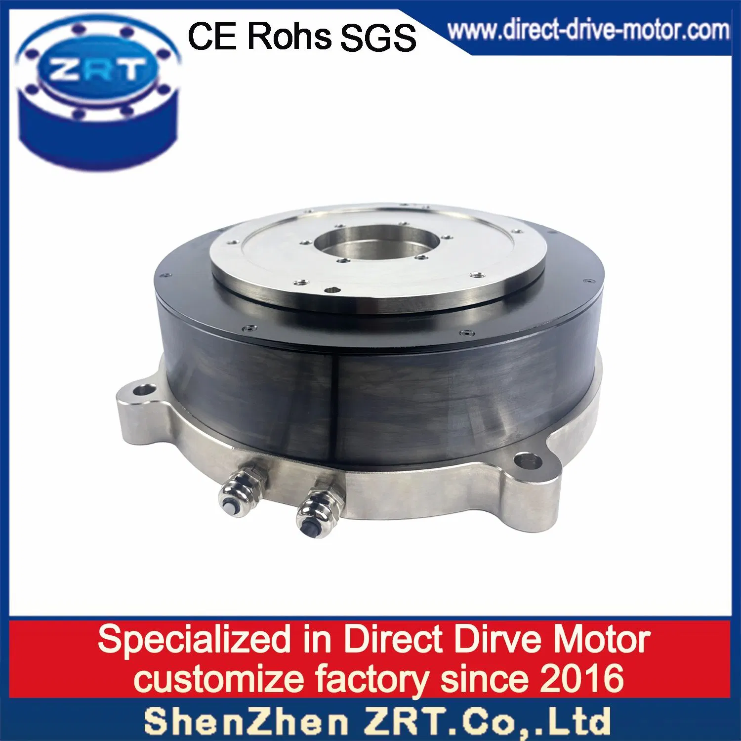 Zrt Industrial High Precision Direct Drive Rotary Motor for Rotary Assembly Machines