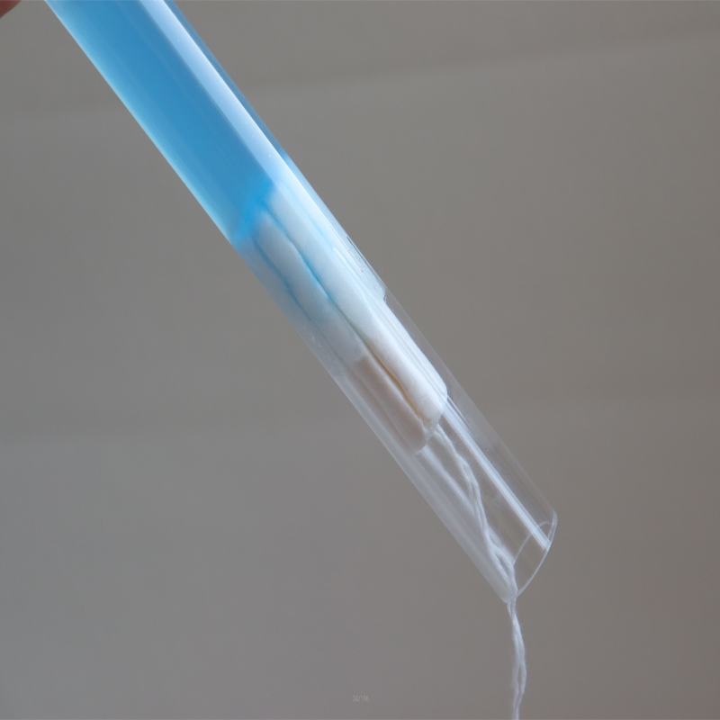Tampons de Algodão Orgânico com Aplicador - Amostra Grátis Disponível
