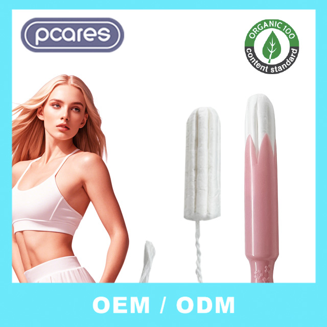 Tampons biodegradáveis com marca personalizada - Atacado OEM/ODM, ecológicos