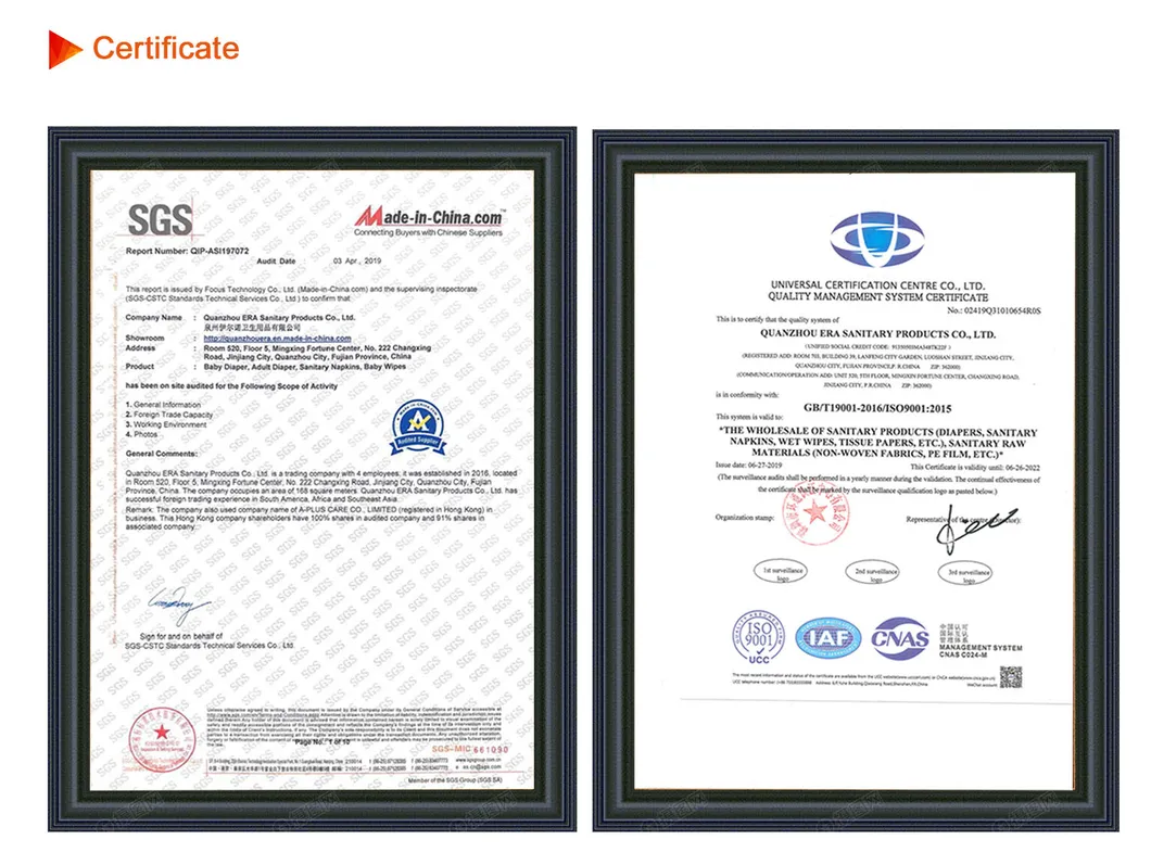 Certificações e Fábrica