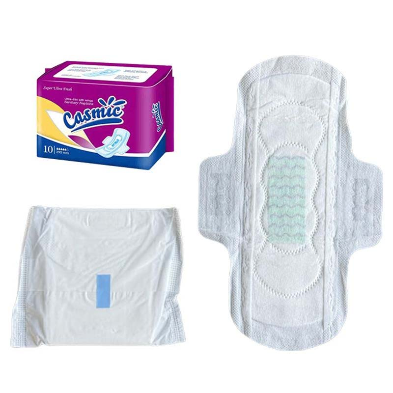 Produto Sanitário Respirável Almofada Anión Mulheres Papel Airlaid Absorventes Pós-parto na China