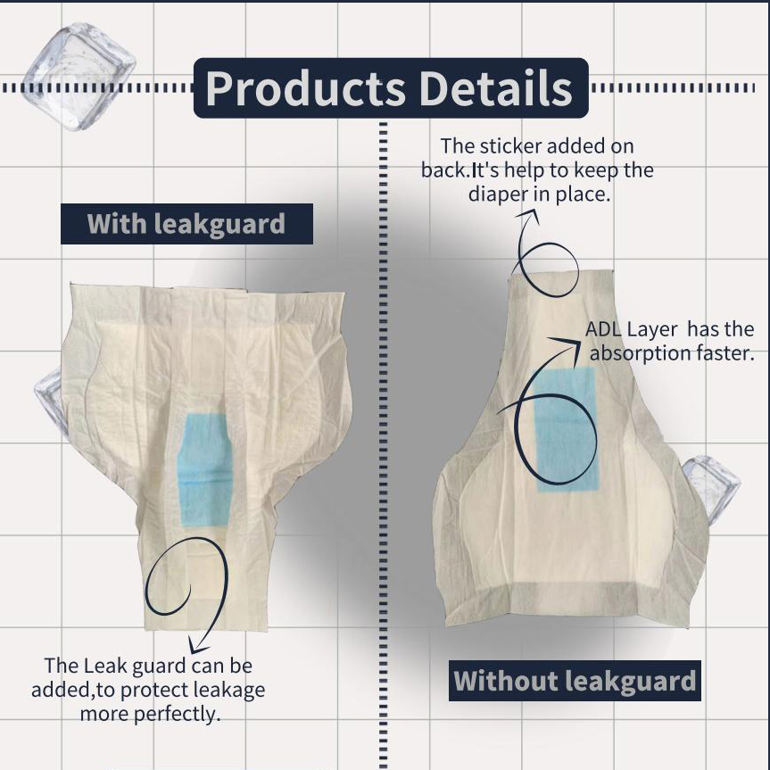 Absorvente diário leve para incontinência masculina