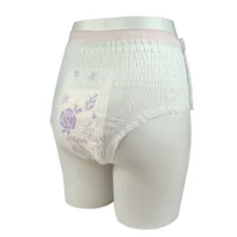 Calças menstruais femininas personalizadas, ecológicas, fraldas para adultos, populares, calcinhas menstruais